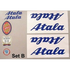 Atala decals set B for vintage restoration