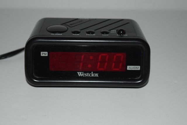 Westclox Digital Alarm Clock Model # 1146 Vtg 80's **Tested** | eBay