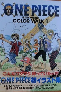 One Piece Color Walk 1 Eiichiro Oda Japanese Illustration Art Book With Obi Ebay
