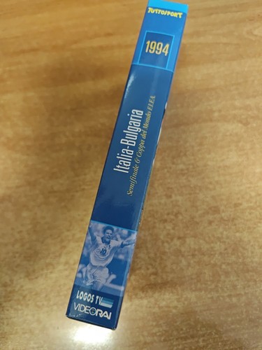 VIDEOCASSETTA VHS ITALIA - BULGARIA MONDIALI 1994 - Foto 3 di 4