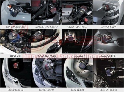 BLITZ Sus Power Core Type LM Intake Kit Red for HONDA ACCORD CF4/CF5 F20B 59114 - Picture 2 of 3