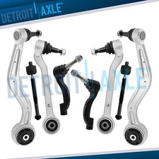 RWD Front Lower Control Arms Outer Inner Tie Rods for 2013 - 2019 Cadillac ATS