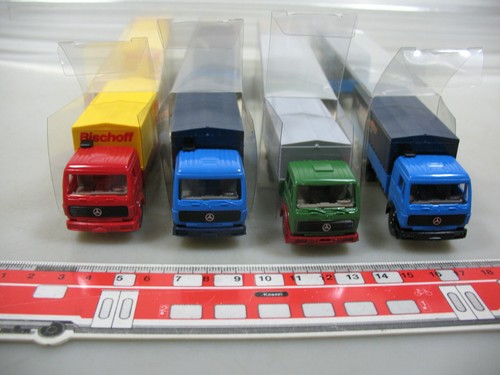 AI644-1# 4X H0 1:87 Truck Models MB/ MERCEDES 456 Preuss+455 Bischoff Etc - Picture 3 of 5
