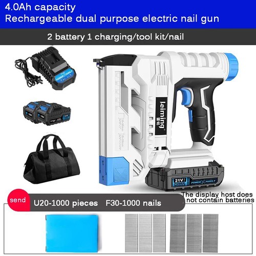 Rechargeable Electric Nail Gun Nail Gun Nail Shooter Straight Door Nail Code F30 - Bild 7 von 15