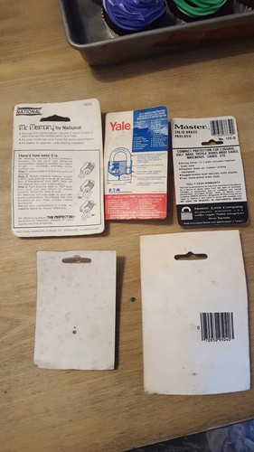 Lot of 5 Locks, Master, Slaymaker, Yale, National, Guardian Power, NOS - Picture 7 of 12