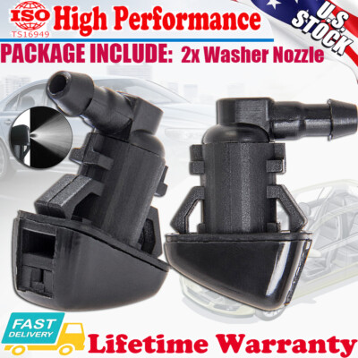 #ad 2PCS Windshield Wiper Water Spray Jet Washer Nozzle fit for 2008 2011 Ford Focus $6.99