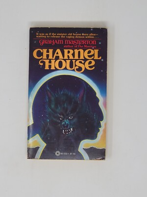 GRAHAM MASTERTON SIGNED 1ST - Charnel House (Paperbacks from Hell)