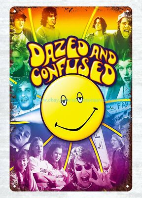 Dazed and Confused movie poster metal tin sign metal wall art stores