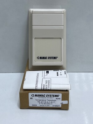 Mamac Systems TE-211Z-A-1-E-7, Temperature Transducer, 0 To 60 DEG C