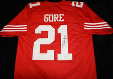 Frank Gore signed jersey, San Francisco 49ers, Beckett BAS 1W574659