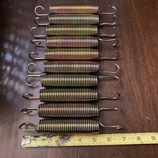 10 Replacement Trampoline Springs, 7  Inch X 1  Inch Heavy Galvanized Steel