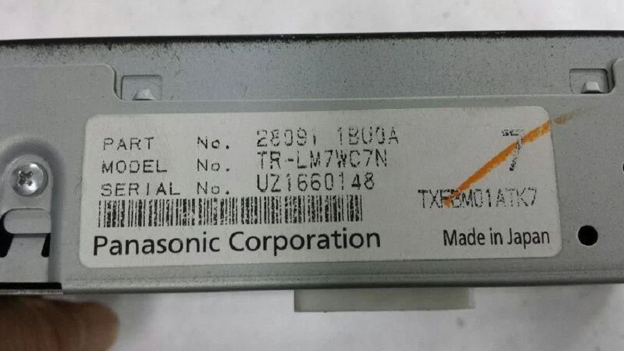 Nissan Pathfinder 2008-2012 pantalla de conductor GPS/TV pantalla 28091-1BU0A OEM Foto 4 de 4