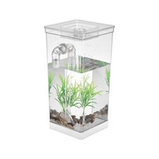 Small Fish Tank Self Cleaning Aquarium Complete Kit with Light Gravity Clean AU