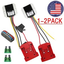 DIY Adapter Power Wheel Output 12V 10A Compatible With Milwaukee M18 18V Battery