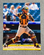 SAN DIEGO PADRES- AUSTIN NOLA AUTOGRAPH 8x10 ACTION PHOTO #4