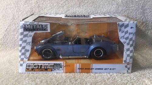 1/24 Jada Mustang Shelby GT-500 Bigtime Muscle Blue White 2007