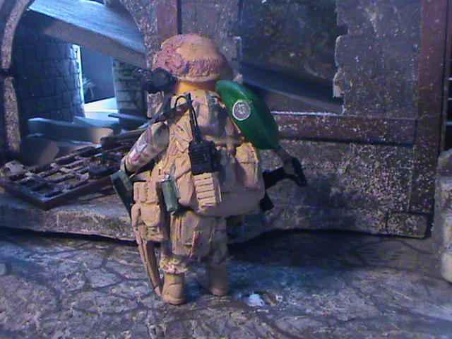 Figurine PLAYMOBIL Custom Légion Étrangère – 25th Parachute Division (REF-0229 BIS)