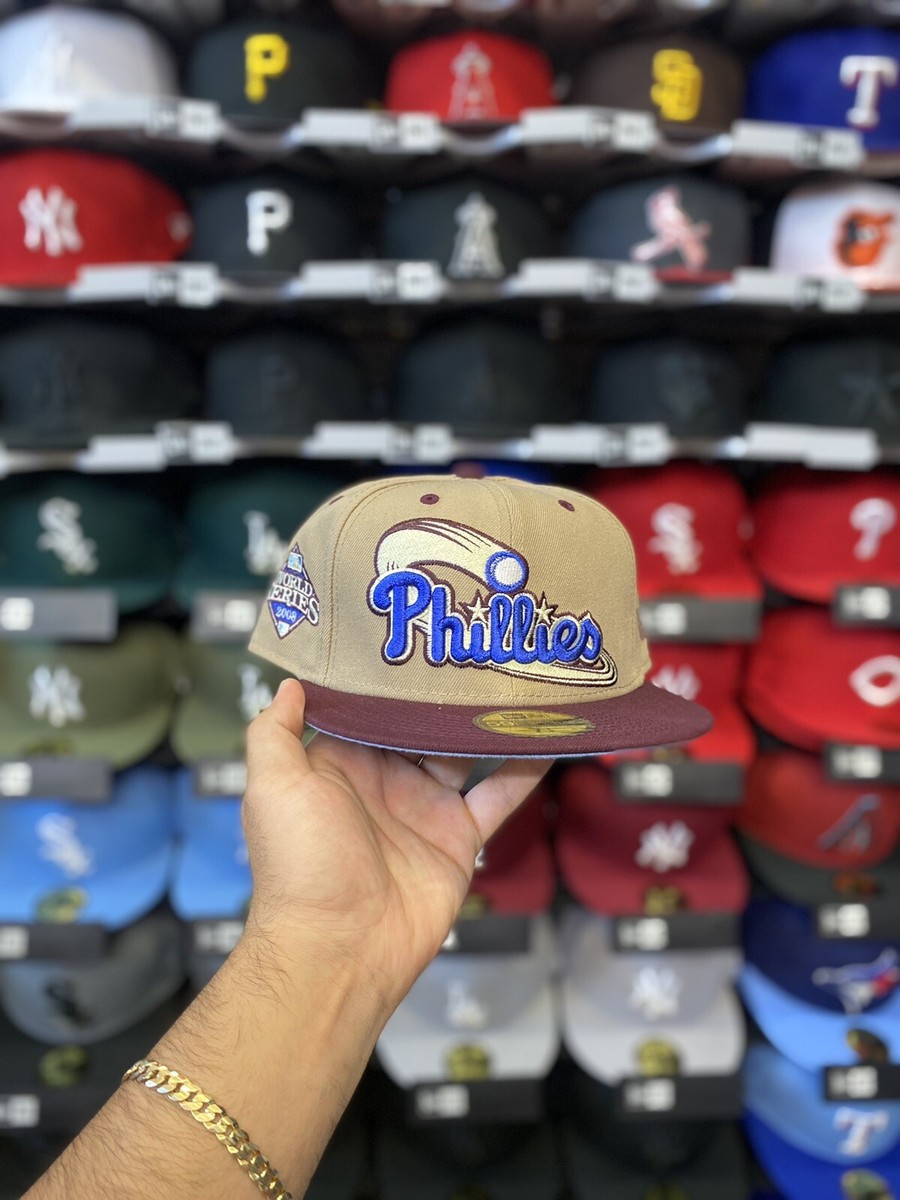 T-shirt rouge sur l'épaule des Phillies de Philadelphie Nike pour homme