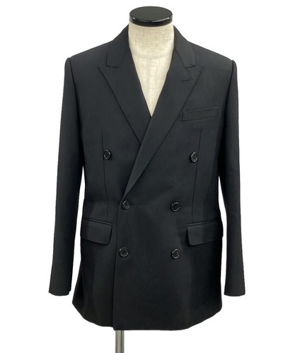 CELINE by Hedi Slimane black double breasted blazer jacket sz 44 S? - Picture 4 of 24