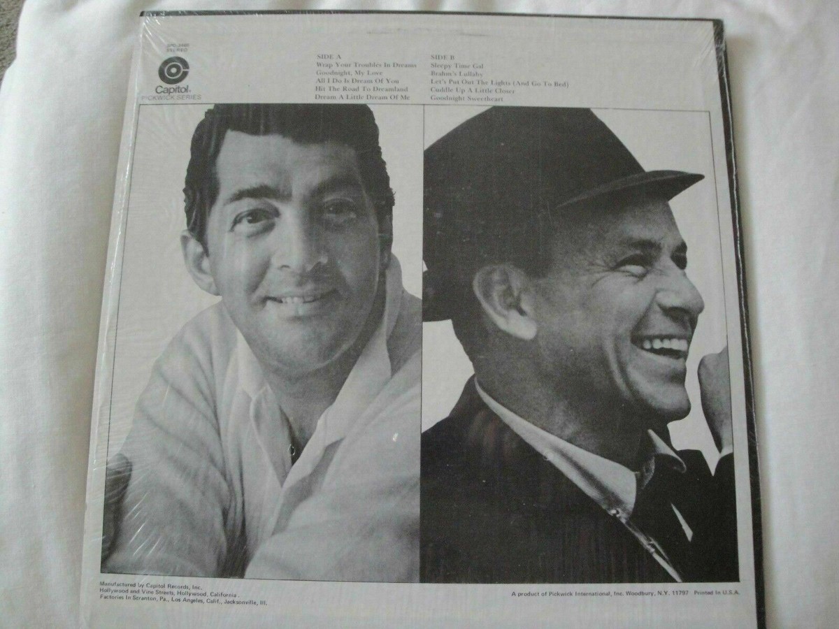 じゃむ DEAN MARTIN SINGS! FRANK SINATRA CONDUCTS! VINYL LP 1965 CAPITOL