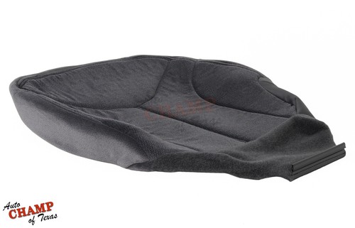 2001 2002 GMC Sierra 1500 2500 HD -Driver Side Bottom Cloth Seat Cover Dark Gray - Picture 5 of 12