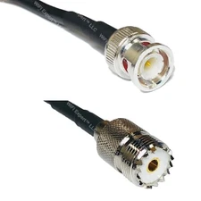 LMR195 BNC MALE to SO239 UHF Female Coaxial RF Cable USA-Ship Lot