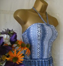 👗****MONSOON BNWT "LOLA BLUE"  DRESS SIZE EXTRA LARGE****👗