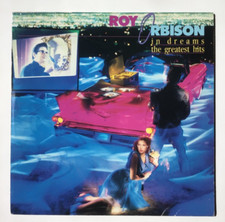 Vintage 1987 Roy Orbison "In Dreams The Greatest Hits" 2X LP Record 90604-1