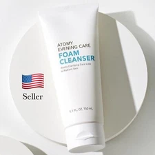 ATOMY Evening Care Foam Cleanser 150ml Hydrated Finish,Clarifying Care Line.