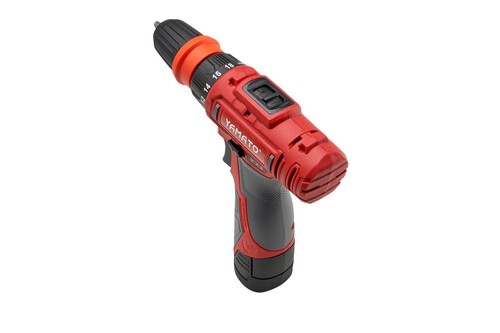 Yamato Trapano Avvitatore Batteria Litio CDQ 12 V 2 Ah Mandrino Cambio Rapido - Foto 5 di 10