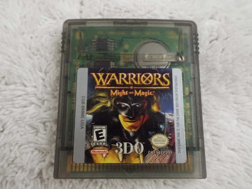 Game Boy Color- Warriors of Might and Magic - Cartridge Only - Authentic & Works