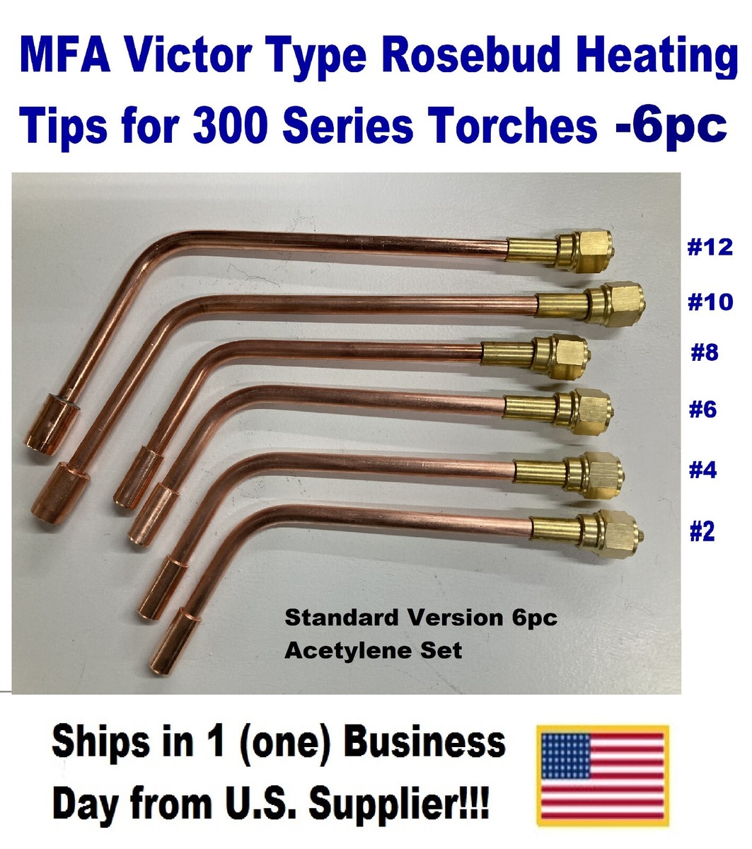 MFA Heating Nozzle Tip Rosebud for Victor/Victor-Type 300 Series