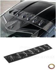 For 20-Up Corvette C8 CARBON FLASH Rear Roof Wing Spoiler Vortex Generator