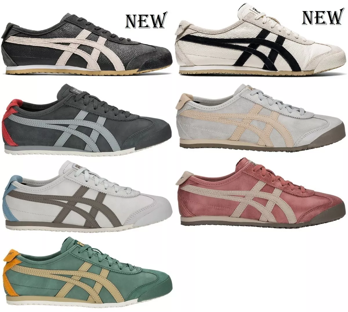 MEXICO 66 ASICS SHOES 1183A148 D2J4L MEXICO SNEAKER MEN WOMEN | eBay