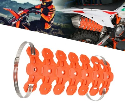 KTM REAR EXHAUST PIPE GUARD COVER 125 150 250 300 350 450 EXC SX SXF TPI