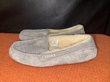 UGG Ansley Women's Moccasin Slipper, Size 10 - Light Gray Worn A Couple Times