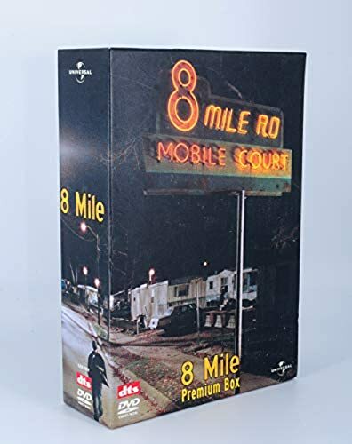 8 Mile DVD Premium BOX Eminem Limited Edition 15000 Knit Hat + Postcard 2003 - Picture 3 of 20