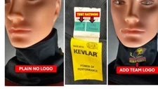 hockey 100% DuPont Kevlar ® full coverage neck guard