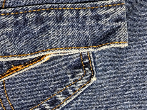Pantalones de mezclilla vintage Levis 560 para mujer 6 S holgados pierna recta 100 % algodón hechos - Imagen 12 de 14