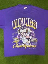 1998 Minnesota Vikings - Chris Carter - Vintage NFL Player T-Shirt Large 
