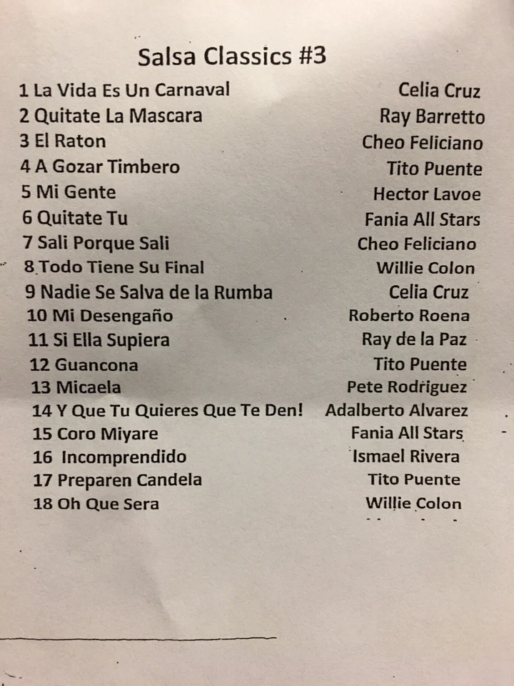 3 Salsa discs Foto 2 de 3