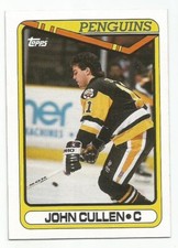 JOHN CULLEN 1990-91 TOPPS CARD NM-MT+ CONDITION