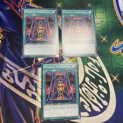 Yugioh! Magical Dimension x3 LDK2-ENY24 Playset NEW Unlimited NM/M