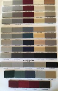 Headliner Color Chart