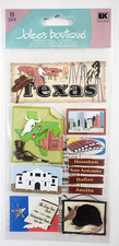 Jolee's Boutique Large Dimensional Stickers - TEXAS - 11 pcs