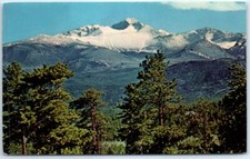 Long's Peak as seen from the High Drive in Rocky Mountain National Park - CO