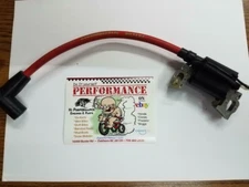 Predator 212 / Hond Clones Performance Coil,Resister Free -No Retard Timing RED 