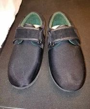 NWOB -Women 7M/Men 5M- PEDORAS Black LIGHTWEIGHT Adjustable WALKING ORTHO SHOES