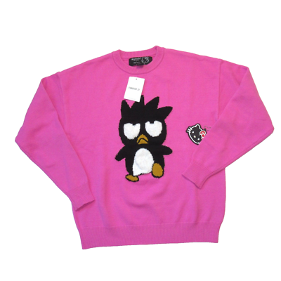 NWT Forever 21 x Hello Kitty & Friends Badtz-Maru Pink Knit