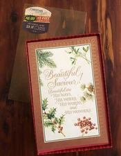 Dayspring Christmas Card Set Of 23 LET THE BEAUTY OF THE LORD OUR GOD BE UPON US